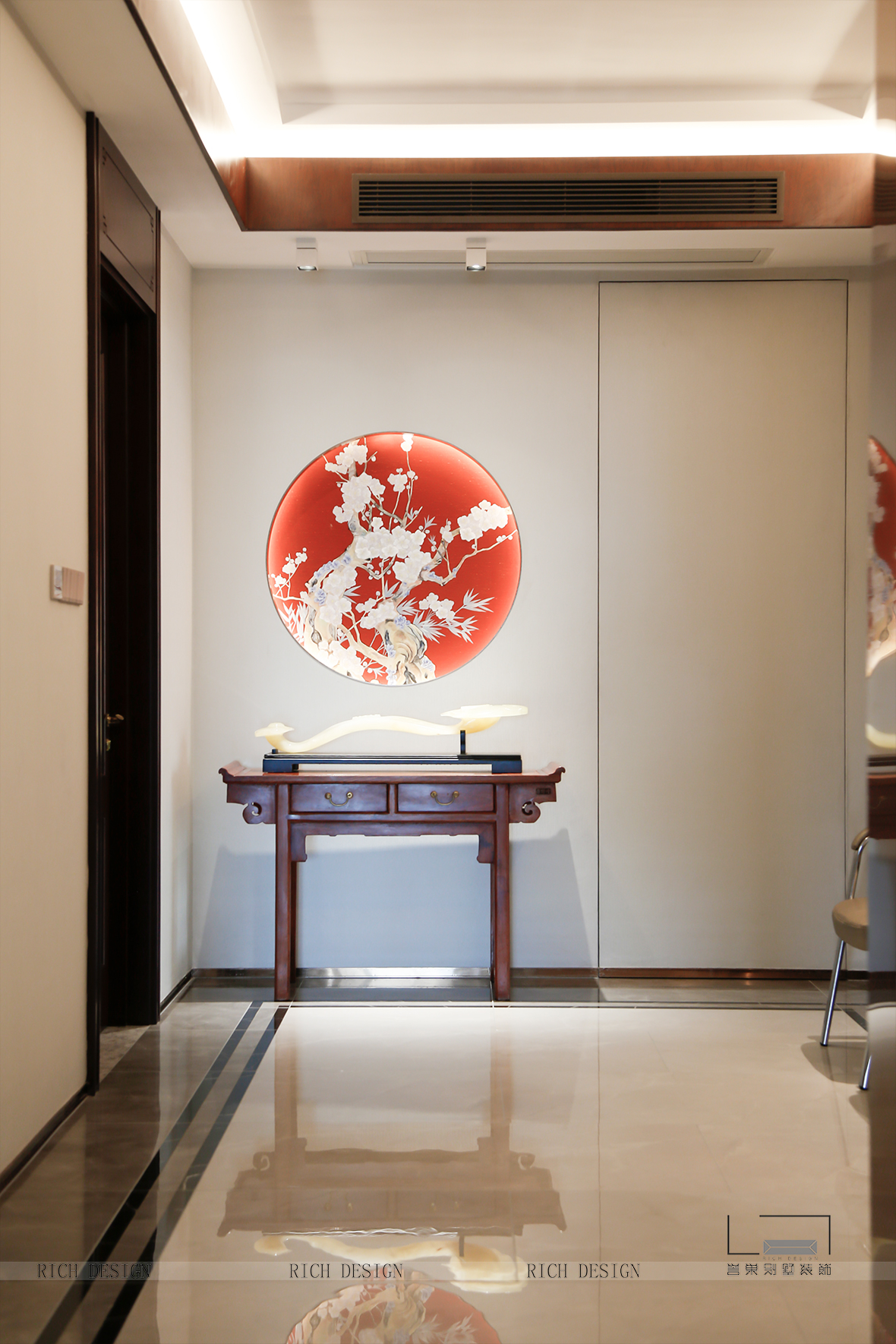 壹方中心玄關(guān)實景圖